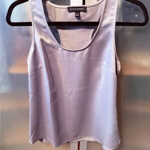 Banana Republic Women's Light Gray Tank Top